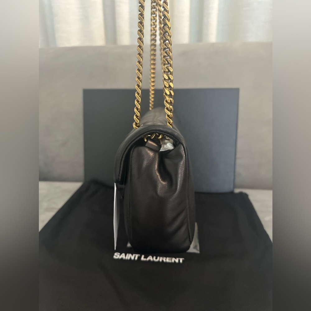 🌟SOLD🌟 NWT YSL Calypso in Plunged Lambskin - Picture 7 of 15